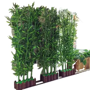 Plante artificielle de 1 à 5m de haut, <span class=keywords><strong>bambou</strong></span> artificiel porte-bonheur - Product Image 1