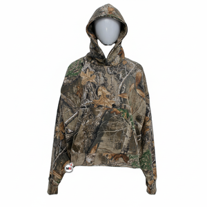 Sweat à capuche d'hiver personnalisé de haute qualité avec poche kangourou, imprimé à carreaux, doublure polaire, anti-boulochage, respirant pour femme - Product Image 1