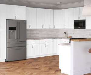 Custom High Gloss Wooden Modern Modular Kitchen Cabinet Set with Wall Mount for Apartment Villa Hospital Mall - Product Image 3