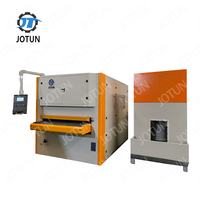 Machine de débavurage automatique à bande large de 1300 mm avec réservoir d'eau circulante pour tôles découpées au laser et arrondissement des bords