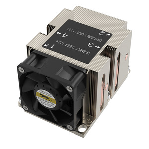 Enfriador de CPU para Plataforma LGA3647, 2U4 Tubos de Calor, Ventilador Lateral de Escritorio, 120x120x25mm, Disipador de Calor de Cobre y Aluminio - Product Image 4