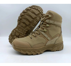 Bottes tactiques TSB4 Desert Black Khaki Brown Malaysia Panama, nouveau design, respirantes, pour zones chaudes, bottes de randonnée à la cheville, chaussures de randonnée - Product Image 3