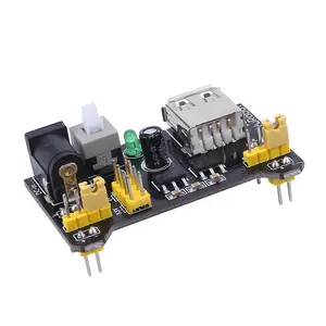 A MB102 Breadboard 3.3V 5V Solderless Bread Board Voltage Regulator MB102 Breadboard Power Supply Module kit