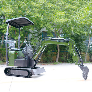 Mini-excavatrice Somate de 1,2 tonne, nouvelle génération, à chenilles, pour usage agricole et domestique, compacte, avec engrenages PLC, haute puissance de creusement - Product Image 6