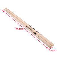 PUNK Professional 5A White Wood Drumsticks for Both Adults and Children Beginners Factory Direct Sale Musical Instruments