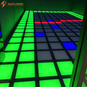 Dalles de sol interactives pour centre commercial et de divertissement, jeu de marelle à carrés sauteurs, avec changement de couleur RGB, prix usine - Product Image 5