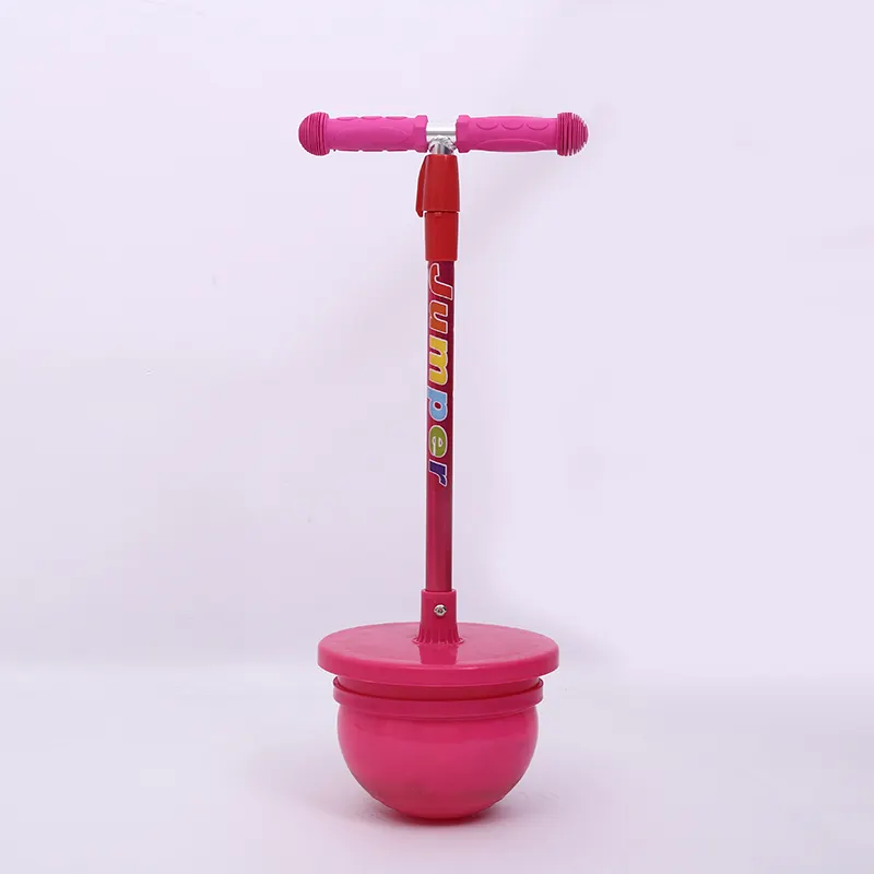 SCHNELL ZU VERSAND Luft aufblasbare PVC-Spielzeug bälle Kids Baby Jumping Bouncing Ball mit Stange