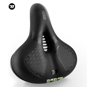 WEST BIKING <span class=keywords><strong>Selle</strong></span> <span class=keywords><strong>de</strong></span> <span class=keywords><strong>vélo</strong></span> <span class=keywords><strong>de</strong></span> montagne en PU imperméable à l'absorption des chocs et à la ventilation, <span class=keywords><strong>selle</strong></span> <span class=keywords><strong>de</strong></span> <span class=keywords><strong>vélo</strong></span> à queue haute avec avertissement réfléchissant - Product Image 1