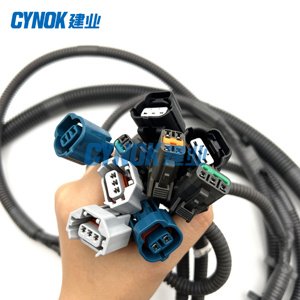 Faisceau de câblage de pompe hydraulique <span class=keywords><strong>CYNOK</strong></span> ZX200-5G ZX210-5G YA00009267 OEM Pièces de rechange d'excavatrice de haute qualité - Product Image 4