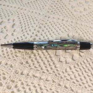 Handcrafted natural exclusive premium ocean shell pen pearl inlaid pen paua abalone shell signature pen