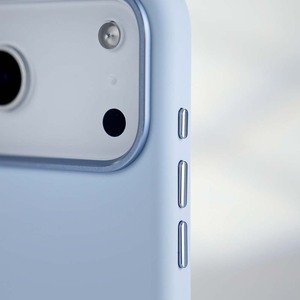 Funda de Silicona de Color Puro S071 con Marco Metálico para Lente, Funda Protectora de Silicona para iPhone 17 16 15 14 Pro Max Air - Product Image 4