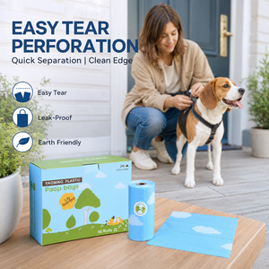 OEM ODM Factory Post Consumer Recycled Pet Waste <b>Bags</b> Leak Proof Eco Friendly Custom Logo Size Color Packaging - Product Image 5