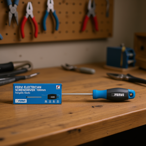 Destornillador Eléctrico Fervi de 100 mm con Mango Colgable - Product Image 3