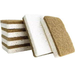 Éponge de nettoyage multi-usages en sisal écologique pour la vaisselle, en cellulose naturelle, pour la cuisine - Offre Spéciale - Product Image 1