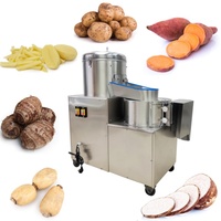 Haute efficacité 	 Machine à laver, peler et couper les pommes de terre Peladora De Papas 	 Trancheuse à pommes de terre électrique 	 Hacheur de légumes commercial