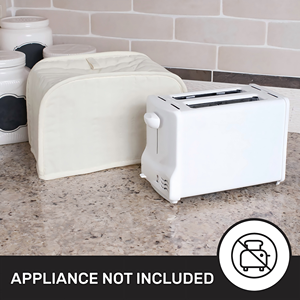 <b>Toaster</b> Cover 2 Slice, <b>Bread</b> Dust Cover & Fingerprint Protection-Polyester & Cotton - Product Image 3
