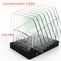 Le plus populaire : Ensemble de présentoirs en verre pour films solaires haute précision SITEKE, modèles de pare-brise avant trempé, test d'éclairage LED, ODM/OEM