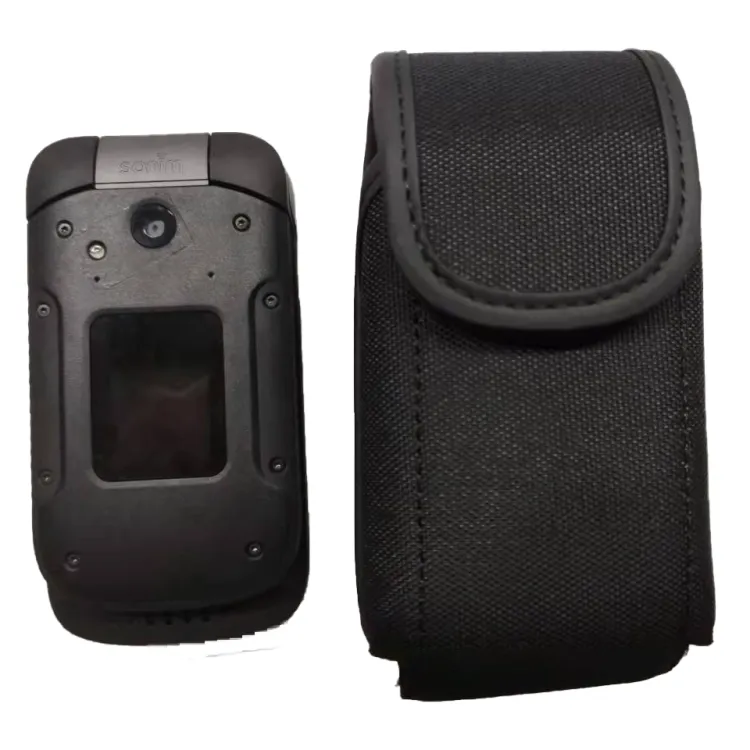 Universal Nylon pouch with swivel 360 degree rotating belt clip hip case holster for Sonim XP3800 kyocera CAT Easyfone kazuna