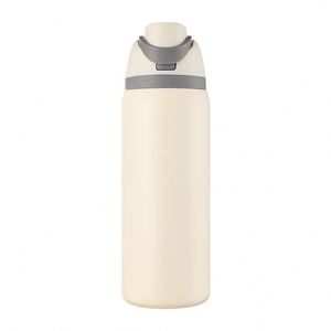 2 Way Lid Men Women Outdoor Sports Fruit <b>Cup</b> High Appearance With Lanyard Flip Top <b>Cup</b> Stainless Steel Vacuum <b>Insulated</b> <b>Cup</b> - Product Image 5