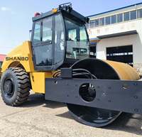 Compacteur lourd de 12 tonnes à moteur économe en carburant de 110 kW, fourni directement par l'usine, pour le compactage en génie civil général