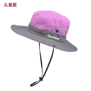 Sombrero <span class=keywords><strong>de</strong></span> pescador al aire libre con agujero <span class=keywords><strong>de</strong></span> <span class=keywords><strong>cola</strong></span> <span class=keywords><strong>de</strong></span> <span class=keywords><strong>caballo</strong></span> Bloqueador solar Sombrero <span class=keywords><strong>de</strong></span> cubo para senderismo Transpirable y cómodo - Product Image 5
