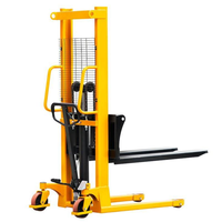 Chariot élévateur manuel à double mât 2T, pompe à pied, levage hydraulique, transpalette portable avec hauteur de levage personnalisable – Vente en gros usine