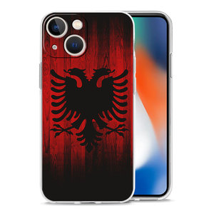 Custodia per telefono <span class=keywords><strong>trasparente</strong></span> di lusso bandiera Albania per <span class=keywords><strong>iPhone</strong></span> 15 16 14 <span class=keywords><strong>13</strong></span> 12 <span class=keywords><strong>Mini</strong></span> 11 17 Max xx X XR SE Plus <span class=keywords><strong>Cover</strong></span> <span class=keywords><strong>trasparente</strong></span> in Silicone TPU - Product Image 5