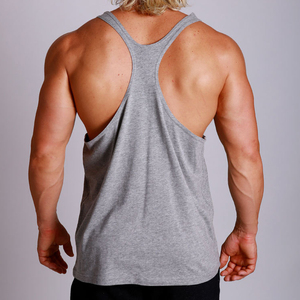 Culturismo racerback Y músculo de la espalda stringer chaleco tops de gimnasio de fitness ropa grande armhole lado abierto tanques camisetas de manga larga de los hombres - Product Image 4
