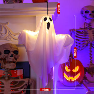 Decorações de Tecido Fantasma LED Brilhante por Atacado, Adequadas para Decoração de Festa de Halloween e Iluminação Ambiente - Product Image 3