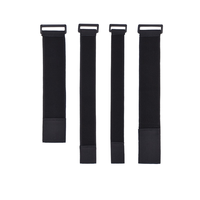 Attaches de câble médicales et sportives durables, sangle élastique à boucle souple avec boucle
