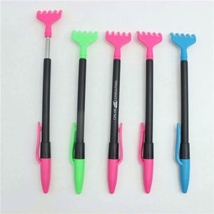 Grattoir de dos et de cuir chevelu télescopique portable en plastique durable, design extensible pour hommes et femmes, outil de massage relaxant - Product Image 3