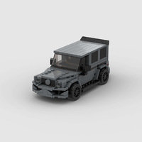 BEBRICKS construction Moc série blocs de construction G63 vitesse voiture de course modèle jouet 1:50 échelle pour jeux garçons cadeau anniversaire