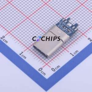 U261-2422N-4B0165 USB Connector Connector ( Connector Type: Type-C )( Gender: Male )( Number of Contacts: 24P ) - Product Image 1