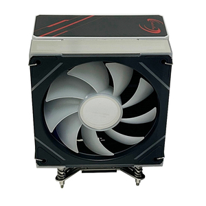 QiuzAim RGB CPU Cooler 6 Heat Pipes 120mm PWM Fan 160W TDP 20dB ARGB Sync Universal <b>Bracket</b> for LGA Processors Processors - Product Image 4