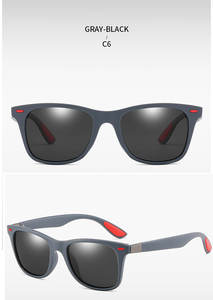 NOUVEAU DESIGN Lunettes <span class=keywords><strong>de</strong></span> <span class=keywords><strong>soleil</strong></span> polarisées ultra-légères Hommes Femmes Conduite Lunettes <span class=keywords><strong>de</strong></span> <span class=keywords><strong>soleil</strong></span> carrées Homme UV400 Gafas <span class=keywords><strong>De</strong></span> Sol - Product Image 4