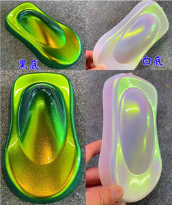 Pigmento Aurora Blanco Súper Cambiante Camaleón para Pintura de Automóviles, Pigmento Ópalo <span class=keywords><strong>Supershift</strong></span>/Hypershift/Chromashift en Polvo - Product Image 6
