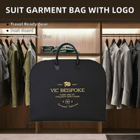 Housse de rangement pour vêtements en lin noir mat, longueur 160 cm, avec fermeture éclair de haute qualité, personnalisable