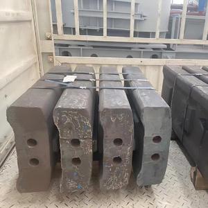 Barre de frappe en <span class=keywords><strong>fonte</strong></span> à haute teneur en chrome Cr15Mo de haute précision, pièce d'usure pour concasseur à percussion, adaptée à l'exploitation minière, aux carrières et à la construction - Product Image 6