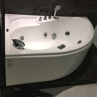 Baignoire en marbre blanc victorien petite salle de bain prix une pièce Ofuro solide Surface baignoire Spa