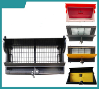 Fenêtre de ventilation latérale en plastique ABS pour poulailler, abri à poulets, grange d'élevage, système de ventilation agricole