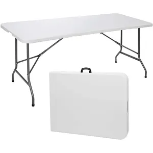 YASN Großhandel 6ft Square Outdoor Klapptisch Picknick Party Tisch Kunststoff Klapptisch