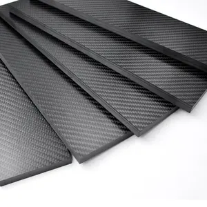 Panneau en fibre de carbone uni panneau en fibre de carbone mat haute résistance produits en fibre de carbone pour la construction