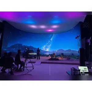 Video Wall Led Display Screen Unreal Engine 7680hz P1.9 P2.6 XR Filming Shooting Studio Video Background Display Wall Led Virtual Production Screen