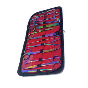 Kit de sutura de acero inoxidable hecho a medida de alta calidad, juego de instrumentos ligeros, kits quirúrgicos fabricados profesionalmente - Product Image 3