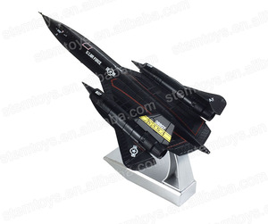 Modellini di Aerei da Caccia SR-71 Blackbird 23CM, Scala 1:144, Modelli in Metallo Pressofuso, Giocattoli da Collezione, Regalo Personalizzabile - Product Image 4