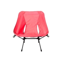 Chaise de camping pliante portable en alliage d'aluminium robuste et légère, chaise lune de haute qualité pour l'extérieur et la plage, vente en gros
