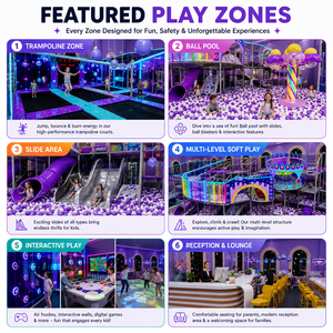 Aire de jeux intérieure commerciale pour enfants équipement de terrain de jeu intérieur <span class=keywords><strong>fait</strong></span> <span class=keywords><strong>maison</strong></span> avec <span class=keywords><strong>piscine</strong></span> à balles toboggan - Product Image 3