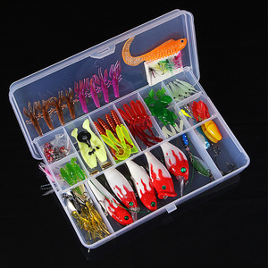 Kit de Señuelos QY, 5 Piezas, Señuelos de Superficie para Pesca de Lubina, Señuelos Artificiales, Set de Aparejos de Pesca de Agua Dulce y Salada - Product Image 2