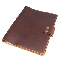 Étui pour cartes en cuir véritable rétro durable avec logo personnalisé, couverture de passeport et de carnet, cadeau