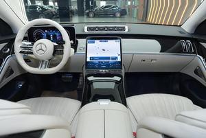 รถยนต์เมอร์เซเดส-เบนซ์ เอส คลาส 500l <span class=keywords><strong>4matic</strong></span> รุ่นหรูหรา ปี <span class=keywords><strong>2021</strong></span> รถยนต์ 400l สำหรับธุรกิจ ระบบไฮบริดอ่อน 48v ความเร็วสูงสุด 250 กม./ชม. จิเบน ออโต้ - Product Image 4